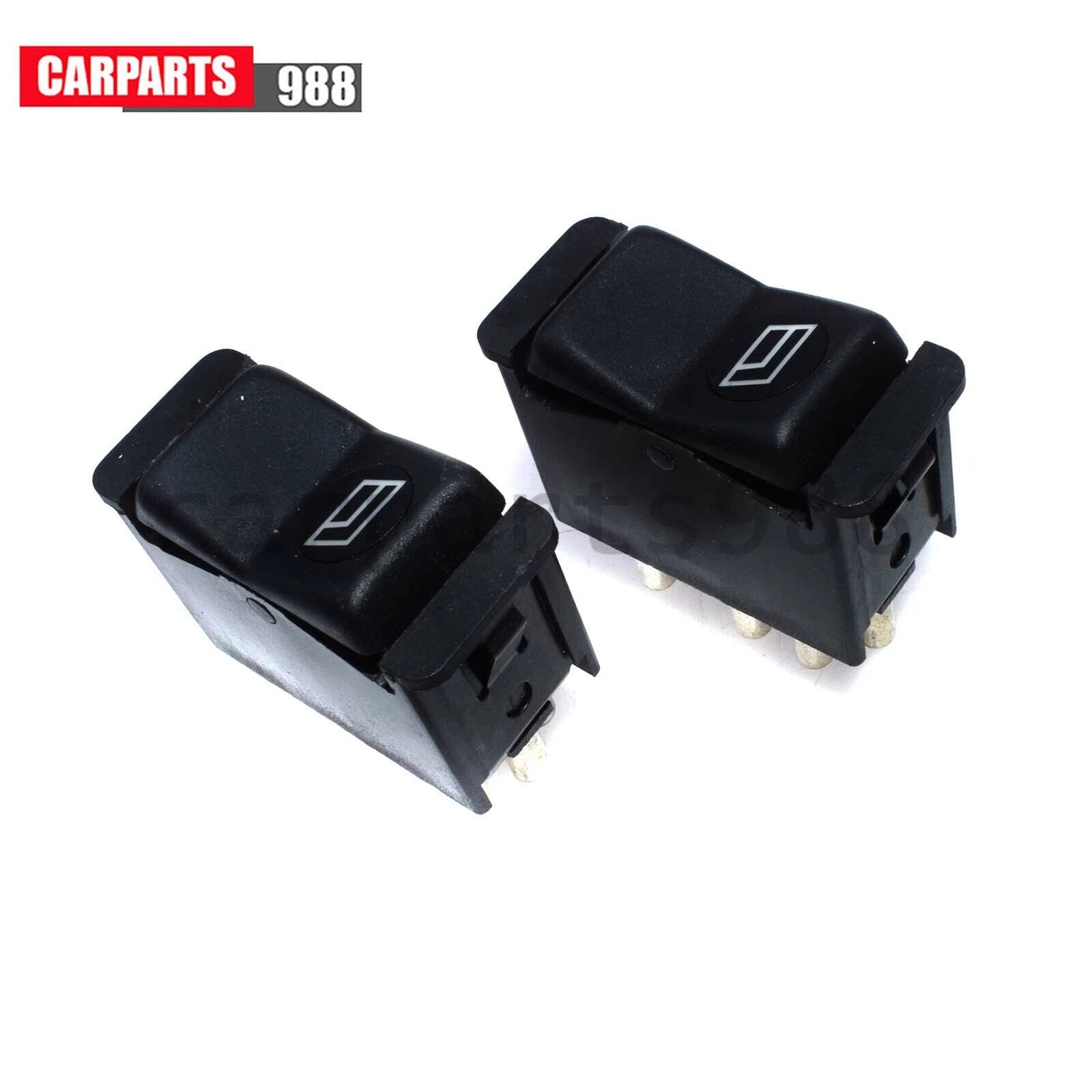 2Pcs Rear Left Right Window Switch For Mercedes R107 380SL 560SL 0008208410 6B93BC-57