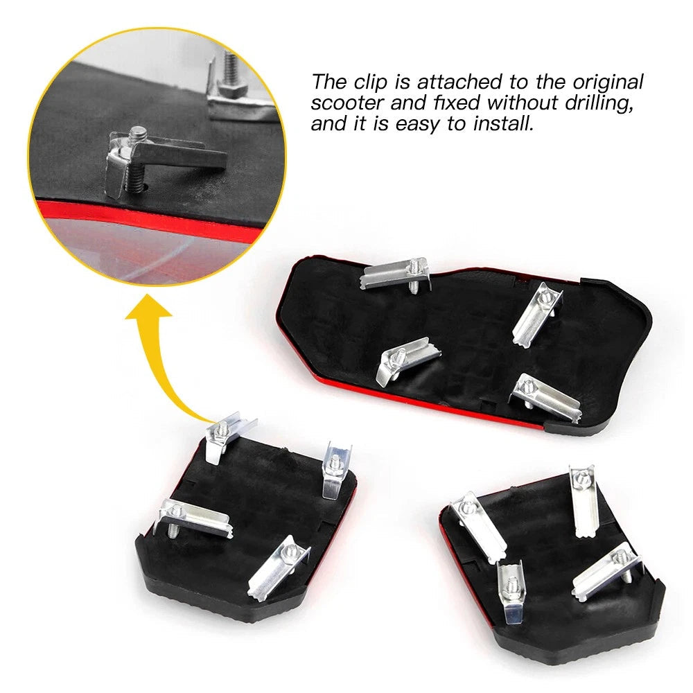 Universal Non-Slip Manual Gas Foot Brake Pedal Pad Cover Set Car Accessories USA 6B93BC-57