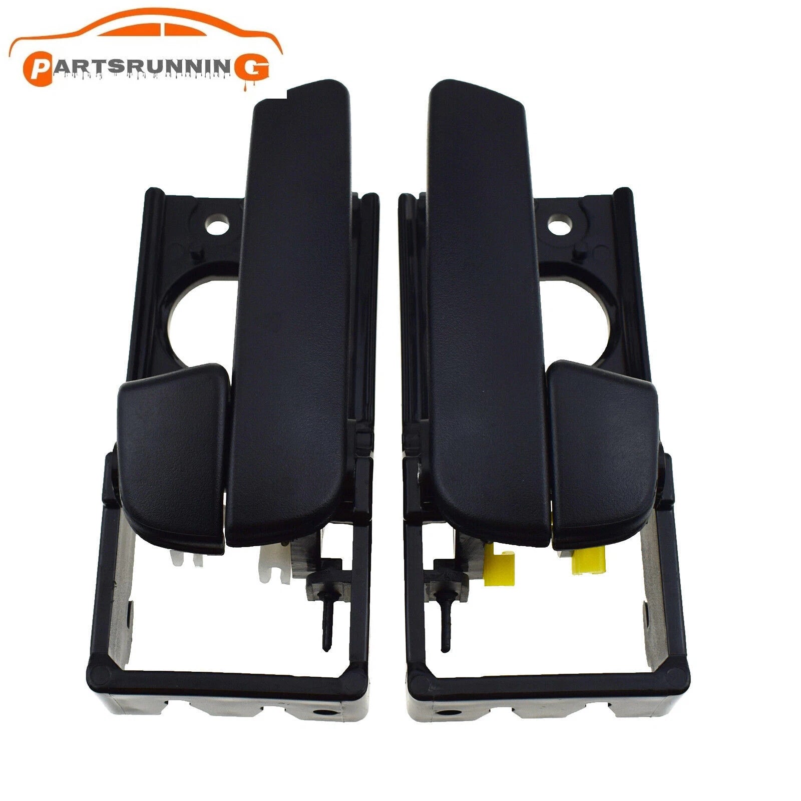 2PCS Inside Inner Left & Right Side Black Door Handle For 2006-2011 Kia Rio Rio5 6B93BC-57