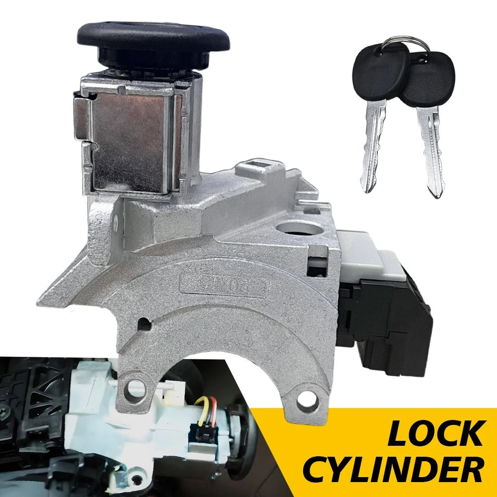 Ignition Lock Cylinder Switch & Housing for 2003-07 Chevrolet GMC Cadillac H2 A 6B93BC-57