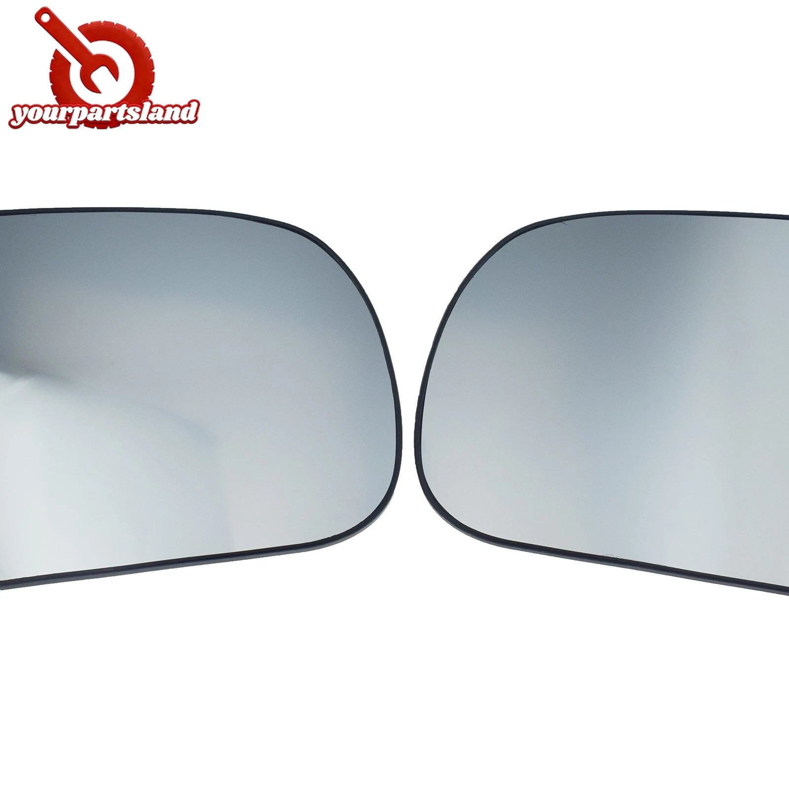 2PC Mirror Glass W/ Plate Heated For Toyota RAV4 2006-2012 8796142790 8793142890 6B93BC-57