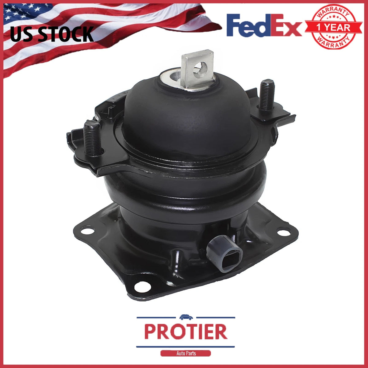 Rear Engine Mount for Honda Odyssey Pilot 3.5L V6 i-VTEC with Sensor OE Quality 6B93BC-57