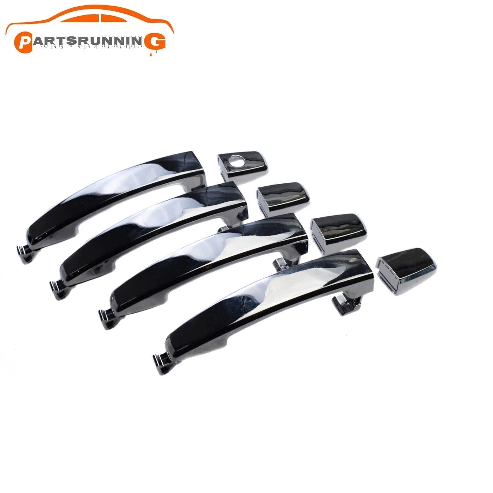 Exterior Door Handle Chrome Front Rear Left Right96468306 For Chevy Aveo Captiva 6B93BC-57