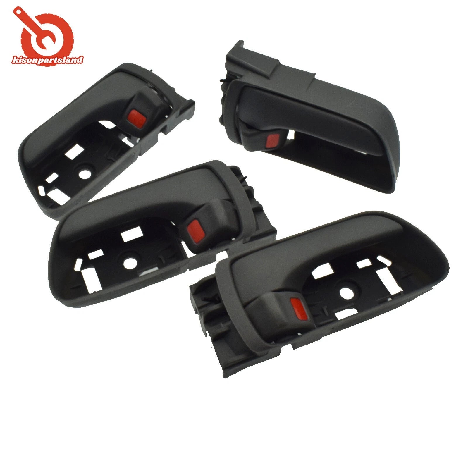 4PCS Inside Interior Door Handle Grey For 2004-10 Toyota Sienna Front Left Right 6B93BC-57