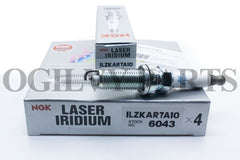 For Set of 4 NGK Laser Iridium Plug ILZKAR7A10 Spark Plugs 6043 ILZKAR7A10 6043