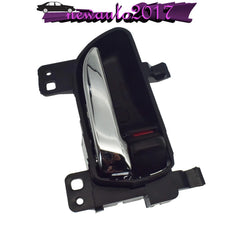 Right Inner Interior Inside Door Handle Black w/ Chrome For Subaru 61051FJ021VH 6B93BC-57