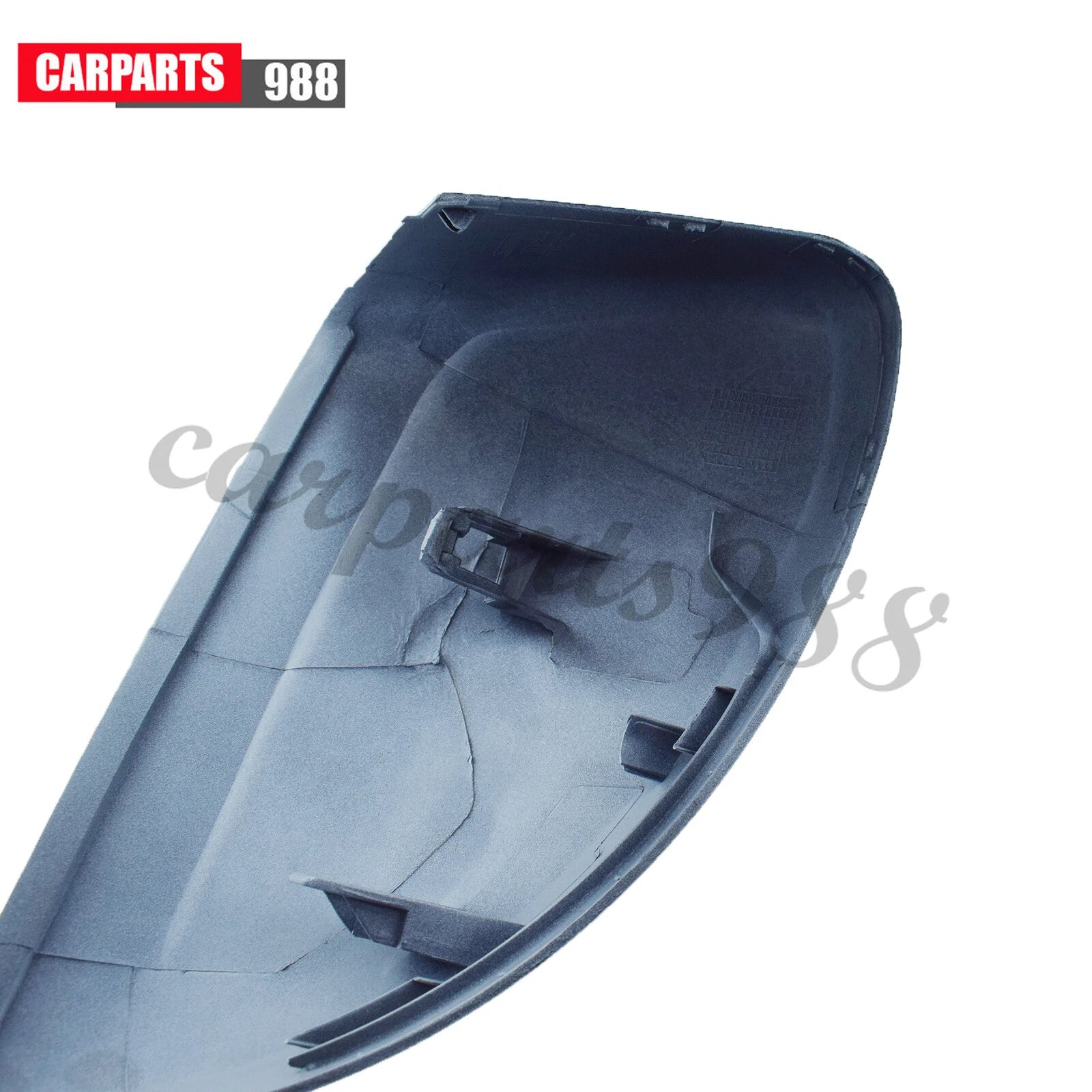 Left Side Rear View Mirror Cover White For Volkswagen Tiguan 2018 2019 2020-2022 6B93BC-57