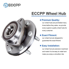 Full Set Front & Rear Wheel Hub Bearings For Chevy Traverse GMC Acadia 2009-2017 6B93BC-57