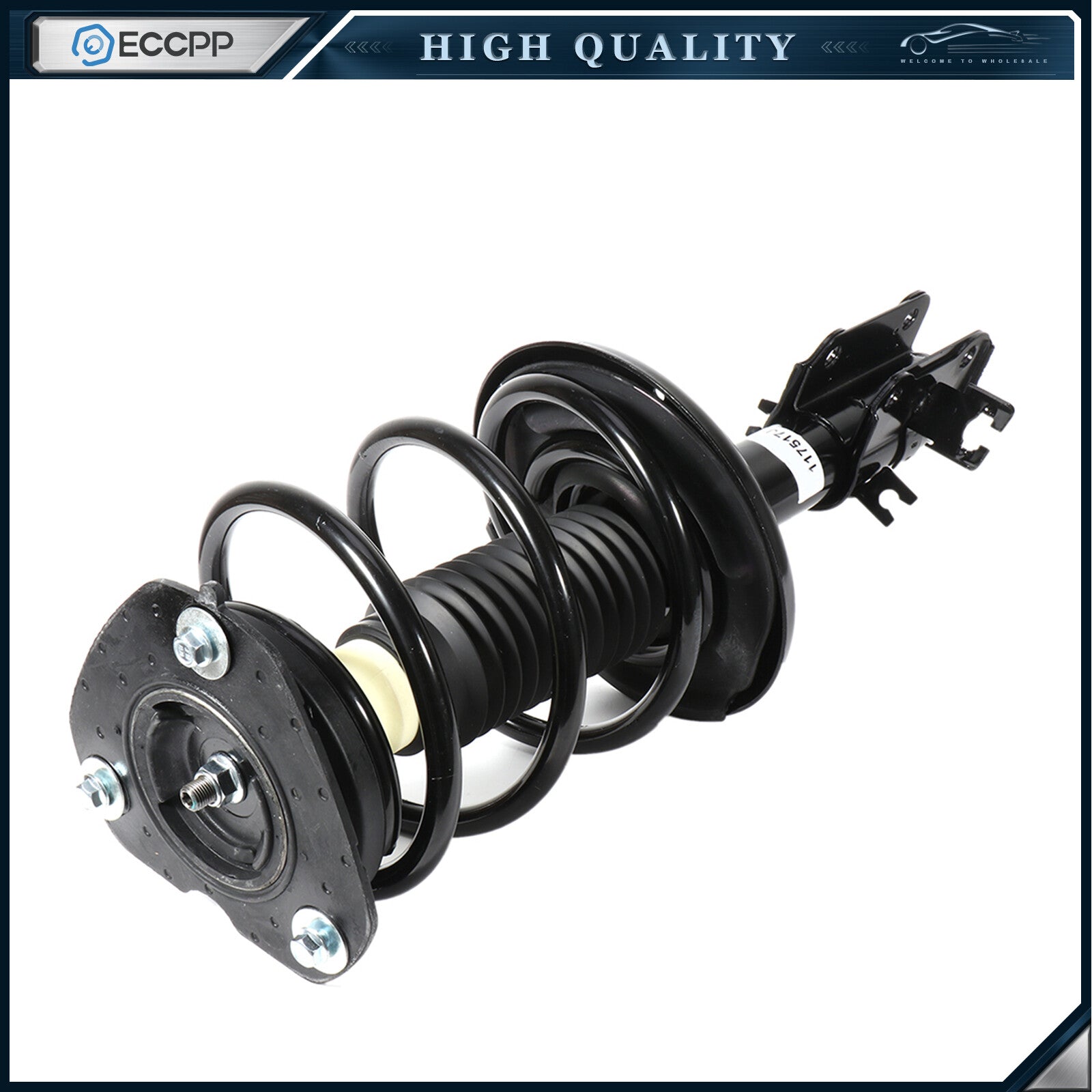 For 2009-14 Nissan Maxima Front 2x Loaded Complete Struts & Coil Spring Assembly 6B93BC-57