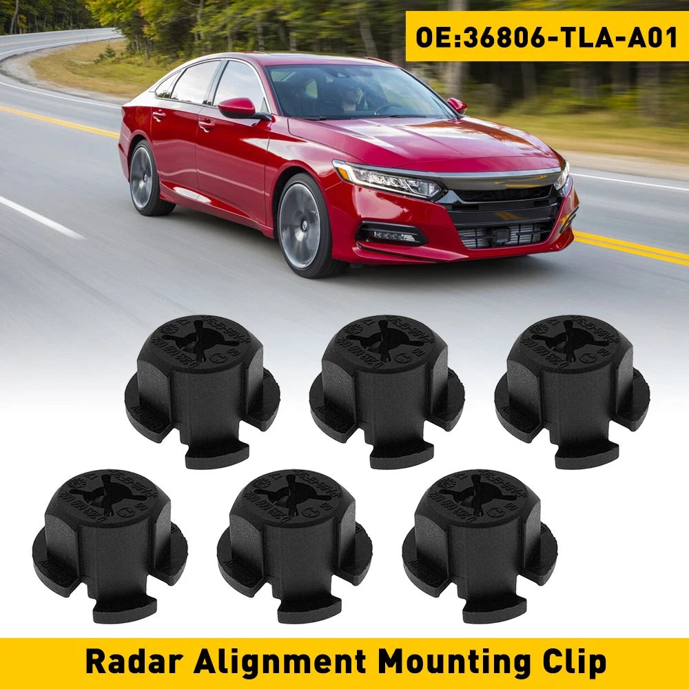 6X Milliwave Radar Alignment Mounting Clip For Honda CRV Civic Accord 2019-21 US 6B93BC-57