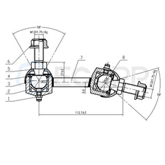 For Ford Expedition 6PCS Rear Sway Bars Front Lower Control Arms Suspension Kit