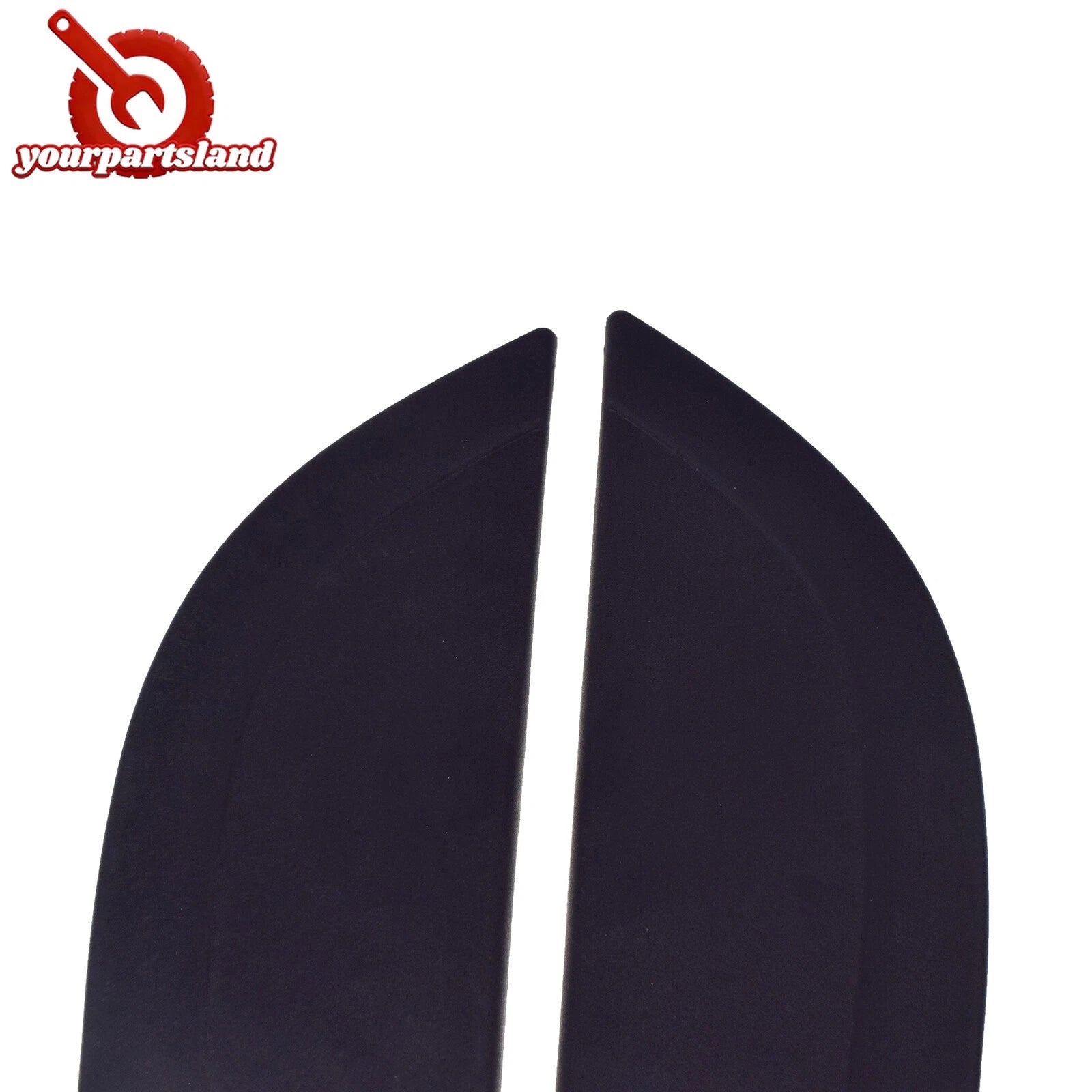 2PC For Hyundai Accent 06-10 Rear Door Delta Molding LH RH 838301E000,838401E000 6B93BC-57