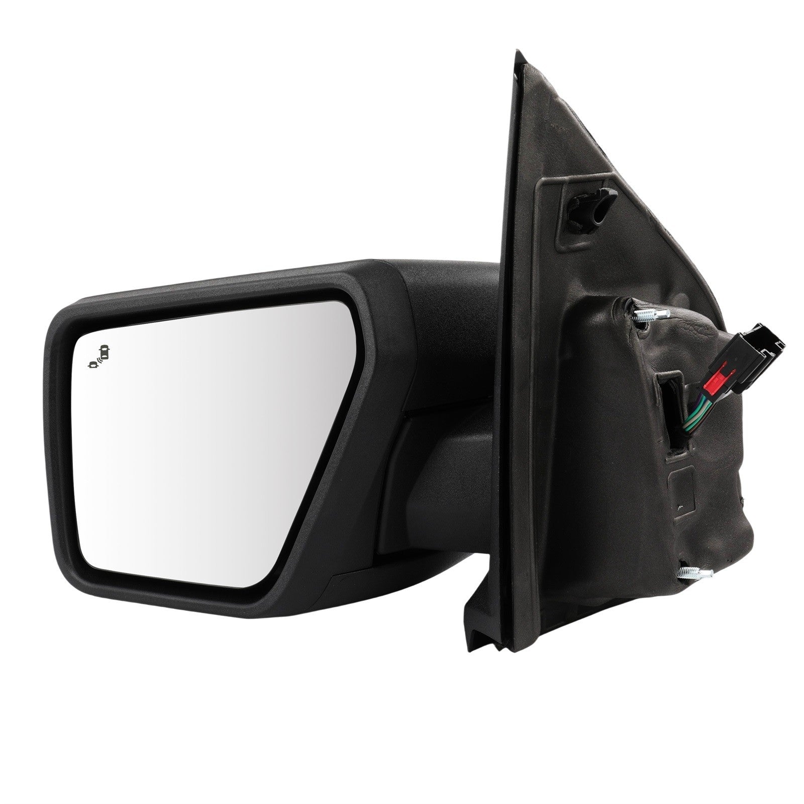 For 21-24 Ford F150 Front Door Left Driver Side Rear View Mirror BSL Heated 6B93BC-57