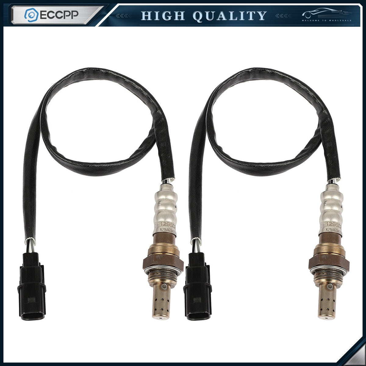 2x Downstream & Rear O2 Oxygen Sensor for Honda Odyssey 2014-2015 2016 2017 6B93BC-57