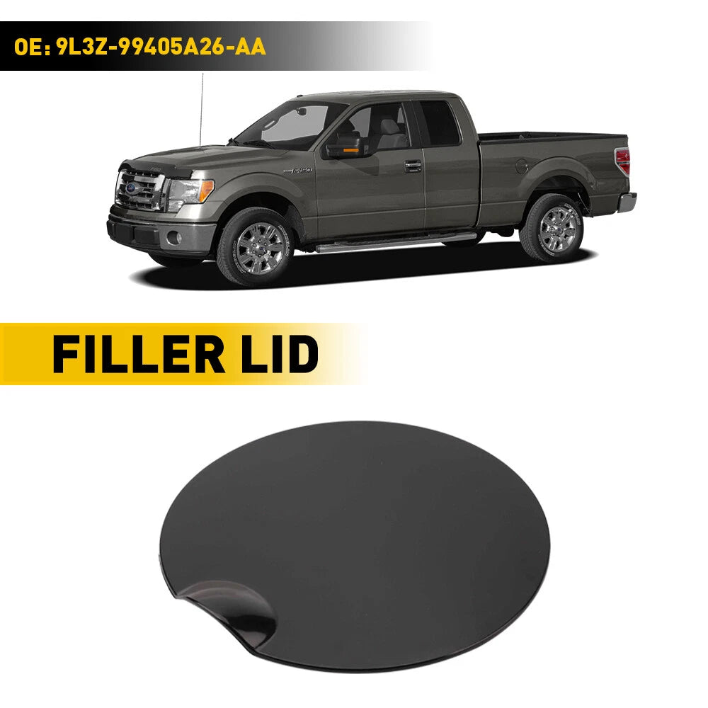 Fuel Tank Gas Filler Lid Door Cap 2009-2014 for Ford F-150 F150 9L3Z-99405A26-AA 6B93BC-57