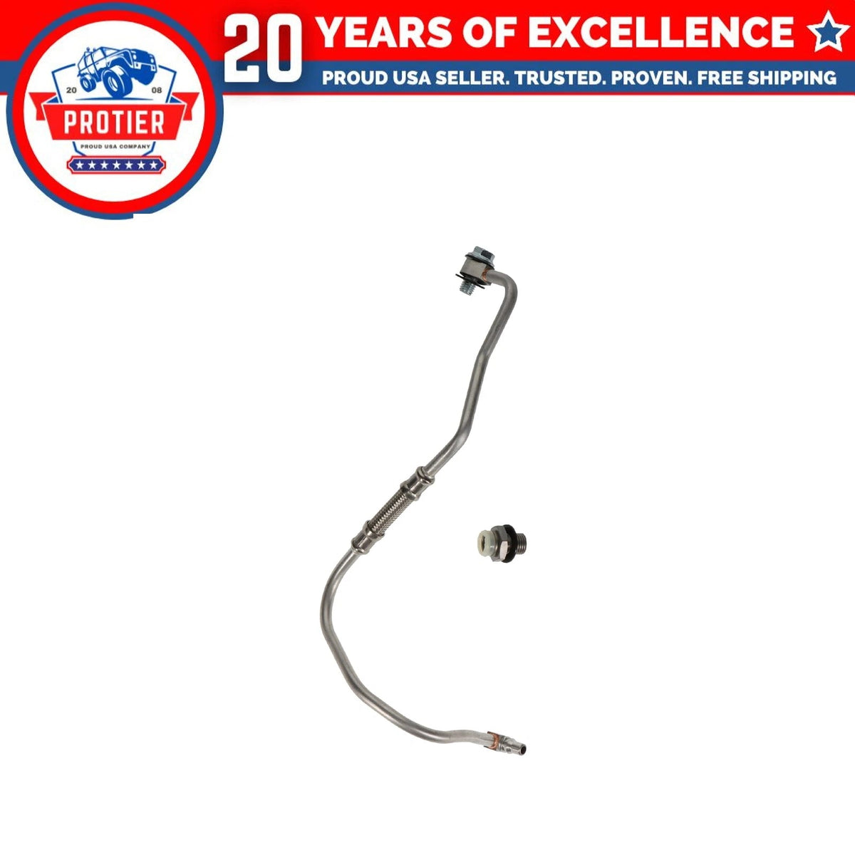 Turbocharger Oil Supply Line Fits Cruze Encore Equinox Malibu Terrain 16-22 L4 6B93BC-57