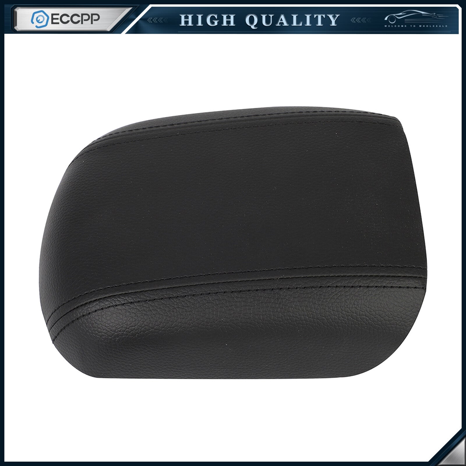 For Chevrolet Cruze 2009-2014 Black Leather Center Console Armrest Cover Lid 6B93BC-57