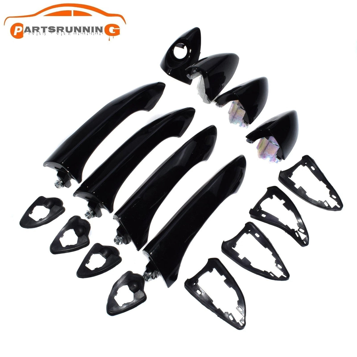 Front Rear Right Left SET Outside Door Handle For BMW X5 E53 2000-2006 6B93BC-57