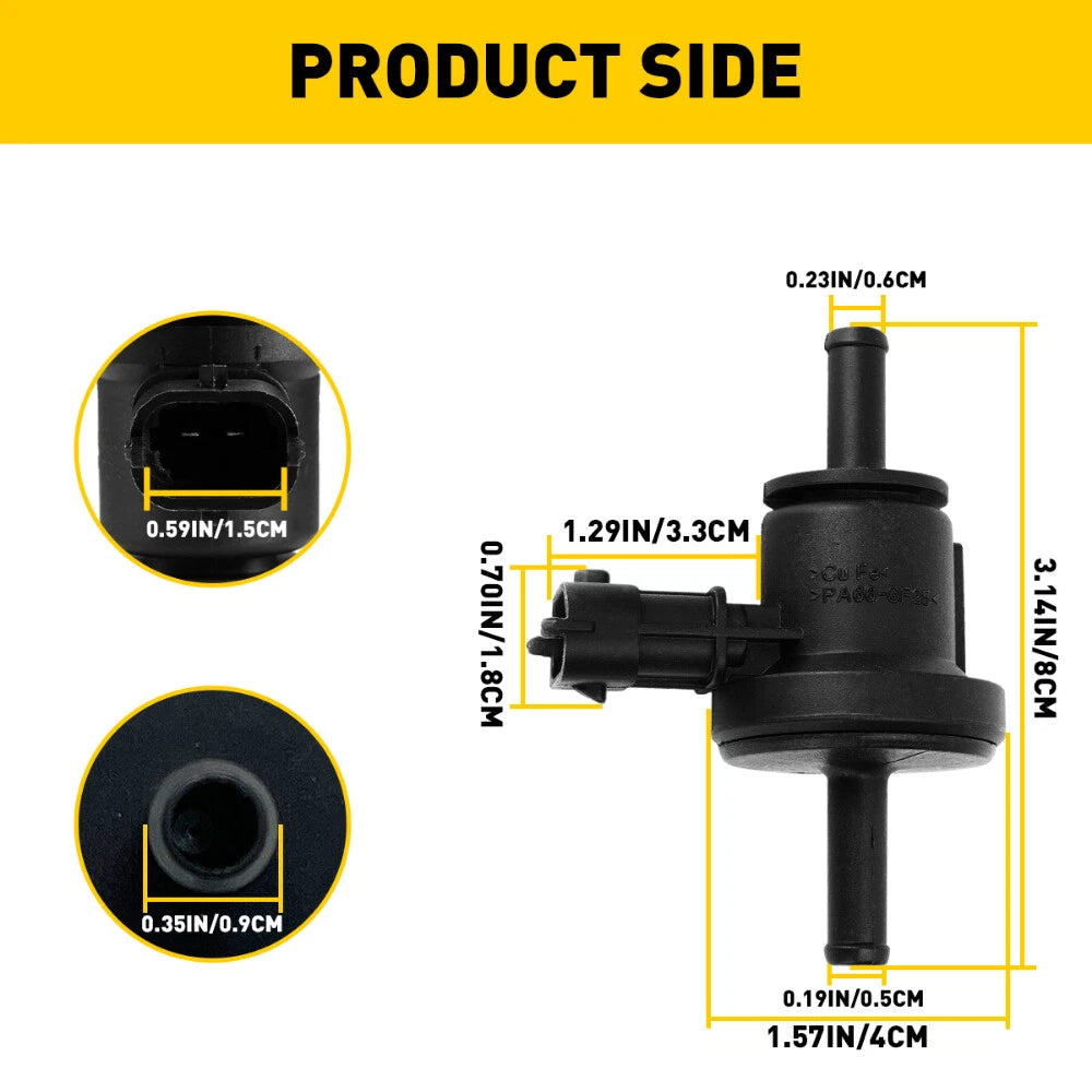 EVAP Vapor Canister Purge Valve For 2007-2012 HYUNDAI ELANTRA 2.0L DOHC L4 16V A 6B93BC-57