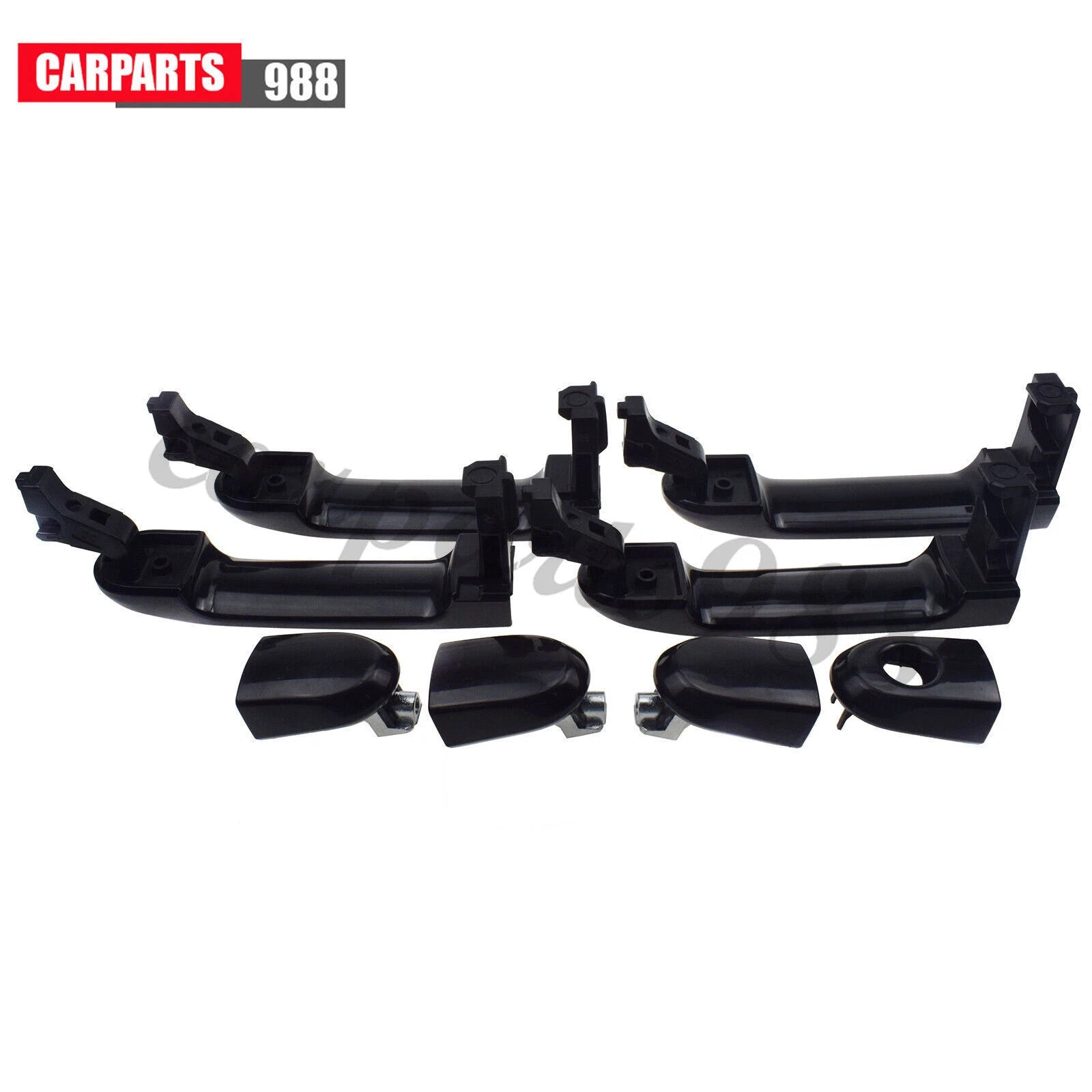 Outer Door Handle Front Rear LH RH for 07-12 Nissan Versa 82641EL12A 82640EL12A 6B93BC-57