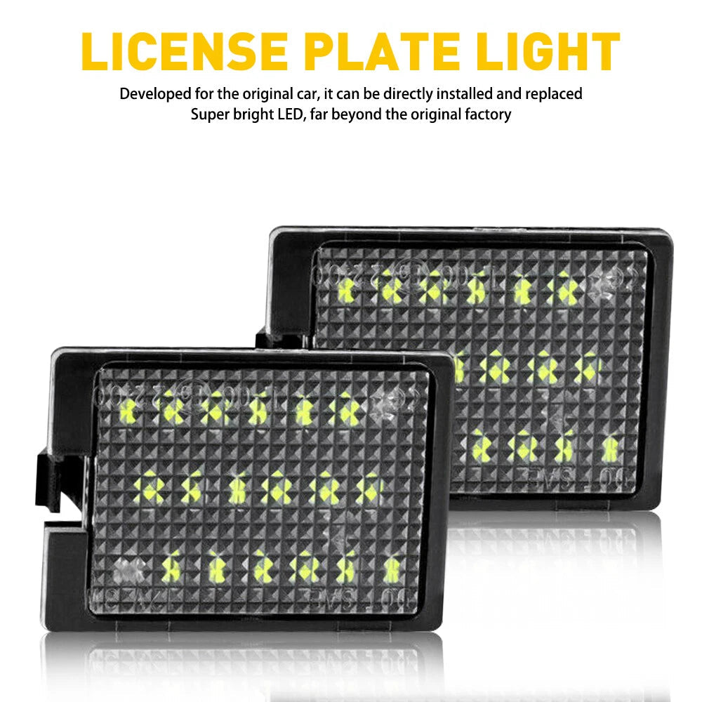 2x License 18LED Plate For Light 2014-2021 Dodge Durango Super Bright Lamp EOA 6B93BC-57