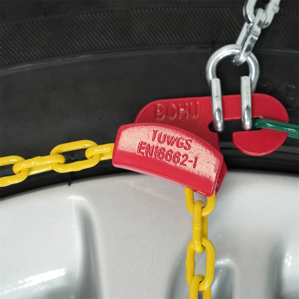 ECCPP Car Truck Off-road Wheel Tyre Tire Snow Ice Chains Belt Anti Slip KN90 ECCPP
