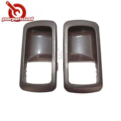 2pcs For 1992-1996 Toyota Camry Inside Door Handle Bezel Trim Cover Left Right 6B93BC-57