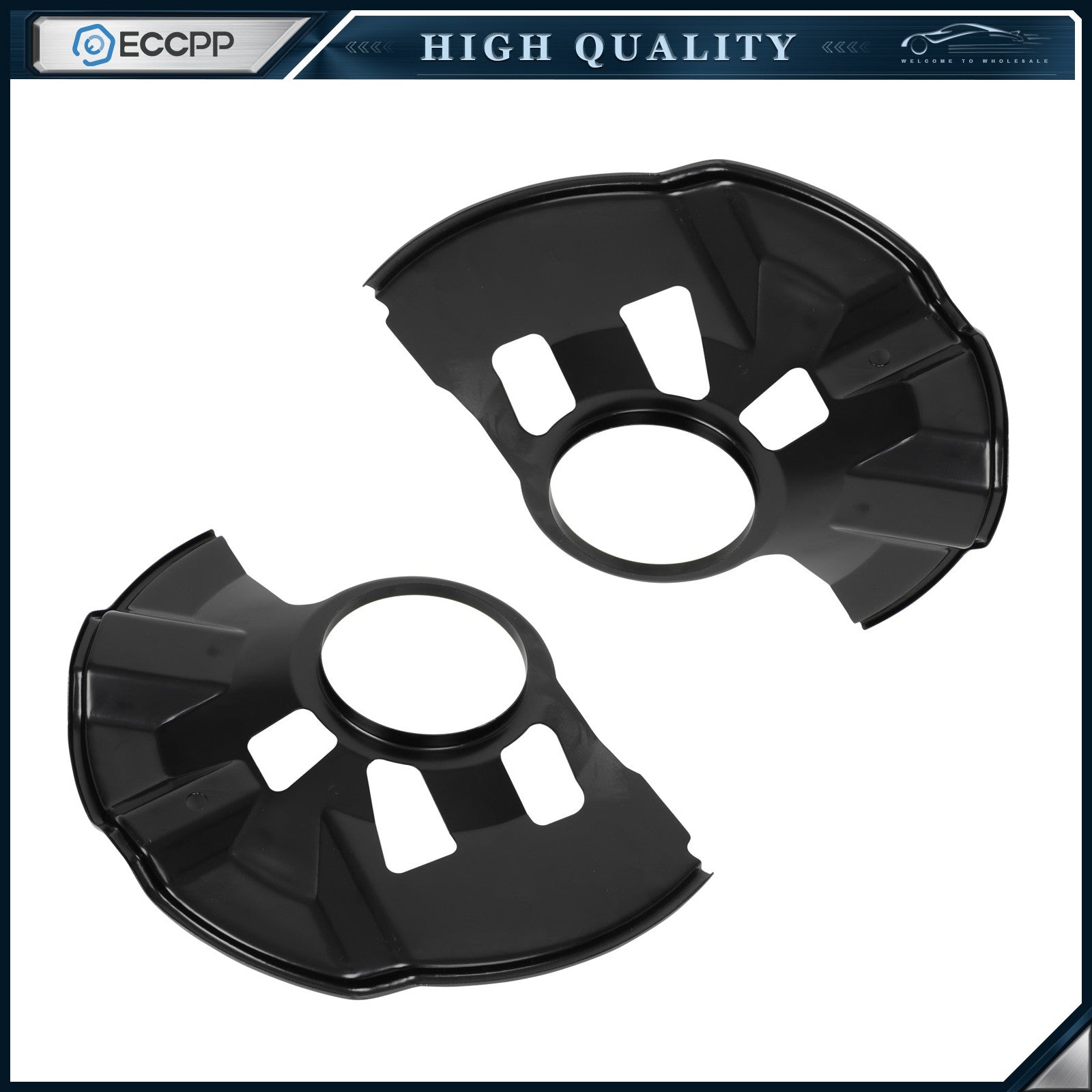 Front Brake Dust Shield Fit For 2006 2007 2008-2012 Ford Fusion MKZ Milan 6B93BC-57