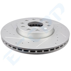Front Rear Discs Brake Rotors For Volkswagen 2005-2010 Jetta 2007-2009 Rabbit 6B93BC-57