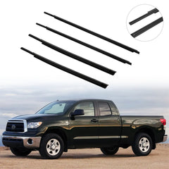 For 2007-2020 Toyota Tundra Double Cab Door Window Seal Belt Molding