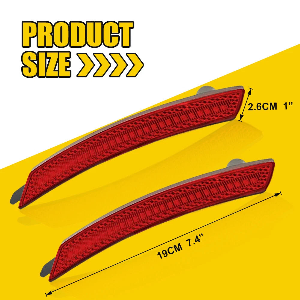 2PC Rear Side Marker LED Light For 07-16 MINI Cooper R55 R56 R57 R58 R59 R60 EOA 6B93BC-57