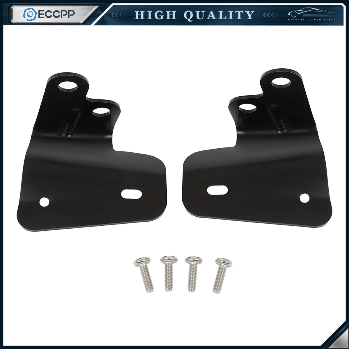 Fits for 2007-2012 Jeep Wrangler 4-Door   Soft-Top Bracket Bow Holders 6B93BC-57