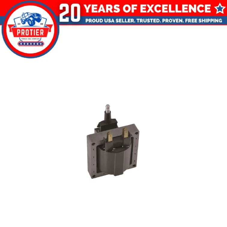 Ignition coil Compatible with 75-84 Buick, Chevrolet, GMC, Jeep, Oldsmobile, 6B93BC-57