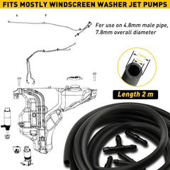 Washer Nozzle Window Windshield Spray Wiper Sprinkler for 2005-2010 Pontiac G6 A 6B93BC-57