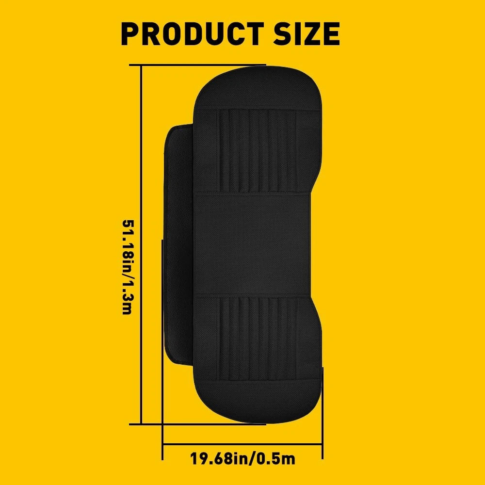 Car Seat Cover Auto Chair Cushion Pad Mat PU Leather Protector Breathable US EOA 6B93BC-57