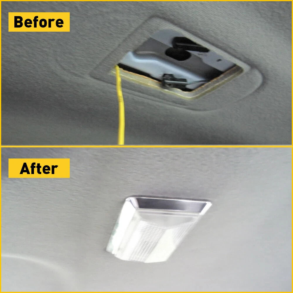 White LED Interior Dome Light For 1999-04 Ford F250 F350 F450 F550 Super Duty EA 6B93BC-57