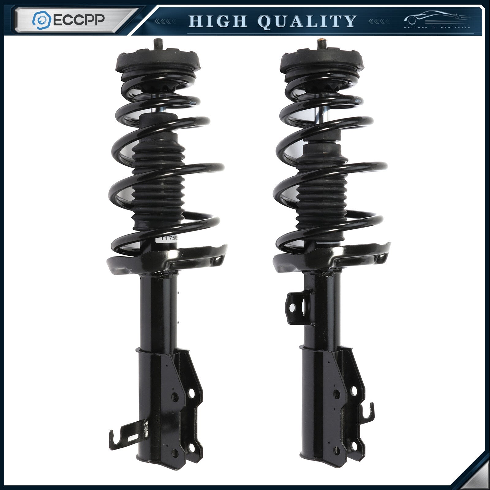 For Buick Lacrosse 2011-2016 FWD Front Complete Struts & Coil Spring Assemblies 6B93BC-57