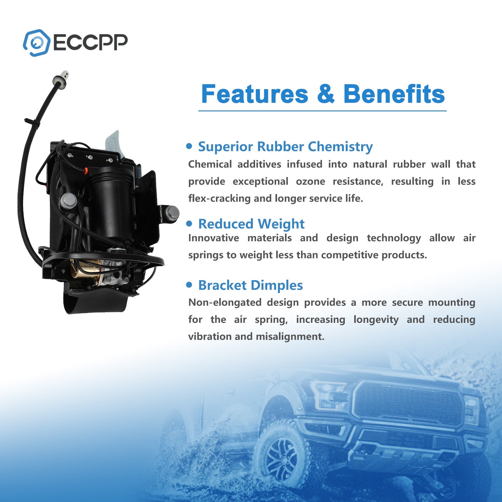 Air Suspension Compressor Assembly For Cadillac XTS 3.6L 13-19 22936012 22983463 6B93BC-57