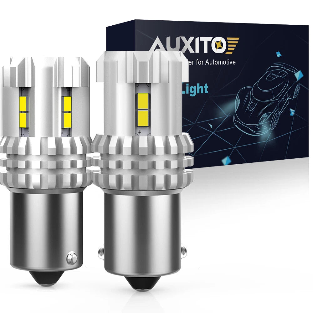 AUXITO 1156 7506 LED Backup Reverse Light Bulbs 6000K Super Bright White Canbus AUXITO