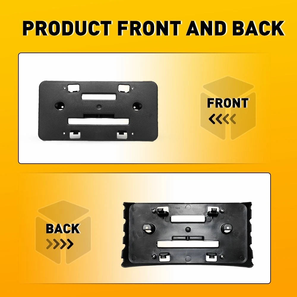 For 2019 20-2023 Chevy Malibu Front License Plate Tag Bracket Holder 84524301 EA 6B93BC-57
