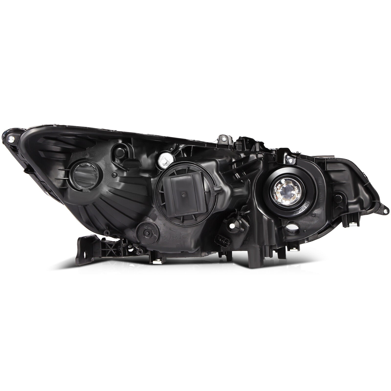 Left+Right Headlights Assembly For 2009-14 Acura TSX Black Housing Headlamp 6B93BC-57