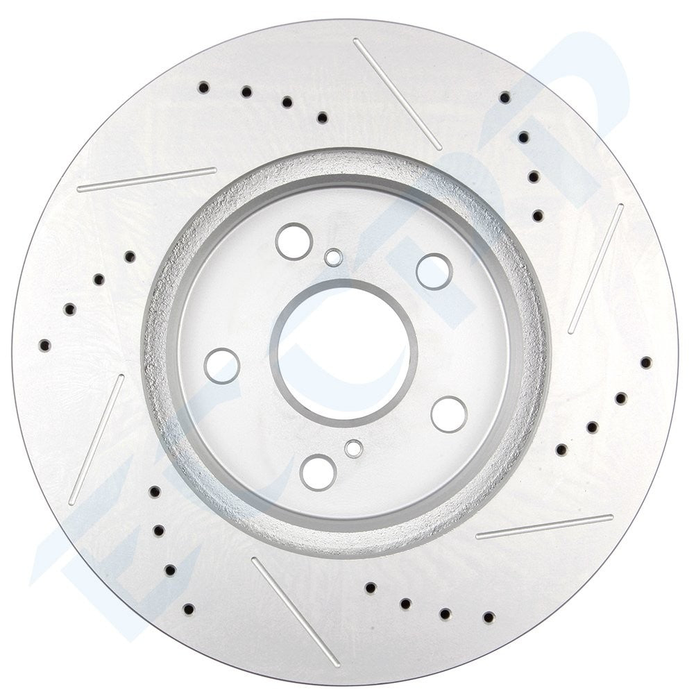 Front DRILLED & SLOTTED Brake Rotors for IS250 Toyota Avalon Camry Sienna Solara 6B93BC-57