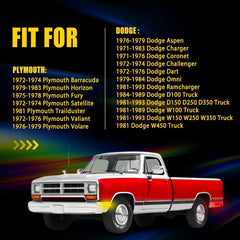 8PC For 1981-93 Dodge D150 D250 D350 Truck Front Rear LED Side Bumper Marker LED 6B93BC-57