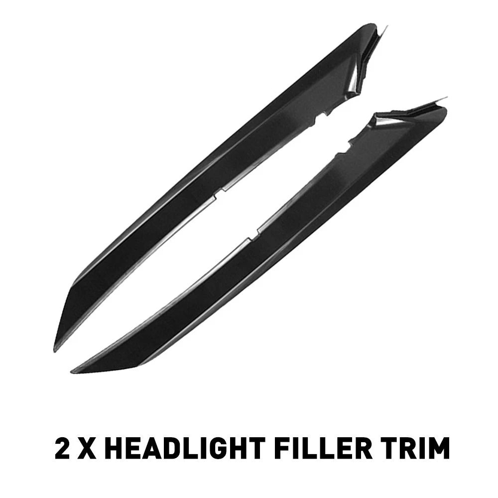 Front Grille Bumper Trim Molding Set Fit For 2018 2019 2020 Toyota Camry SE/XSE 6B93BC-57