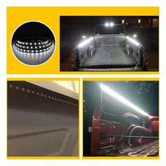 60" White LED Cargo Bed Light Bar Van Pickup Truck Lighting Strip For ford USEOA 6B93BC-57