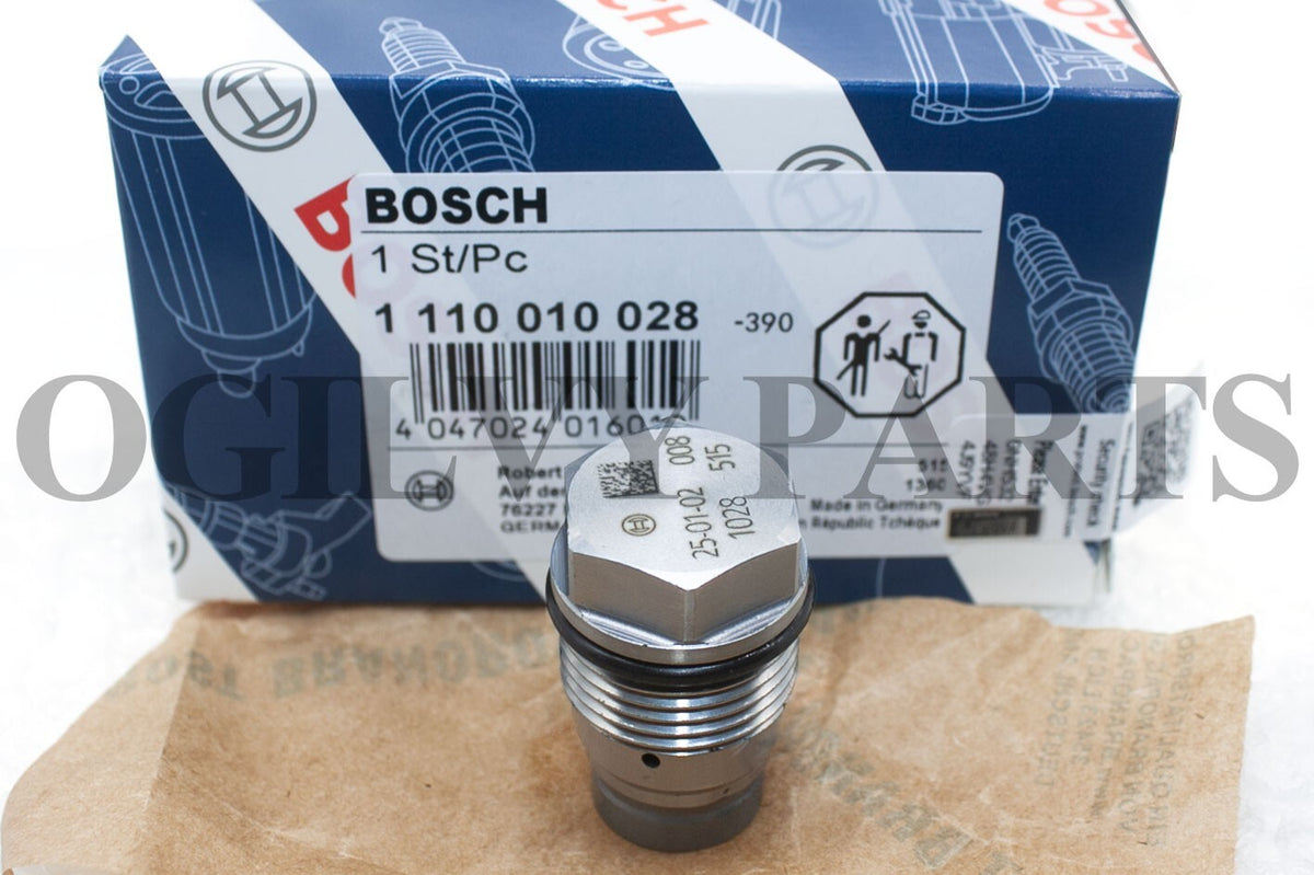 Pressure Relief Valve (1252) FOR BOSCH 04.5-10 LLY LBZ LMM 6.6L GM Duramax