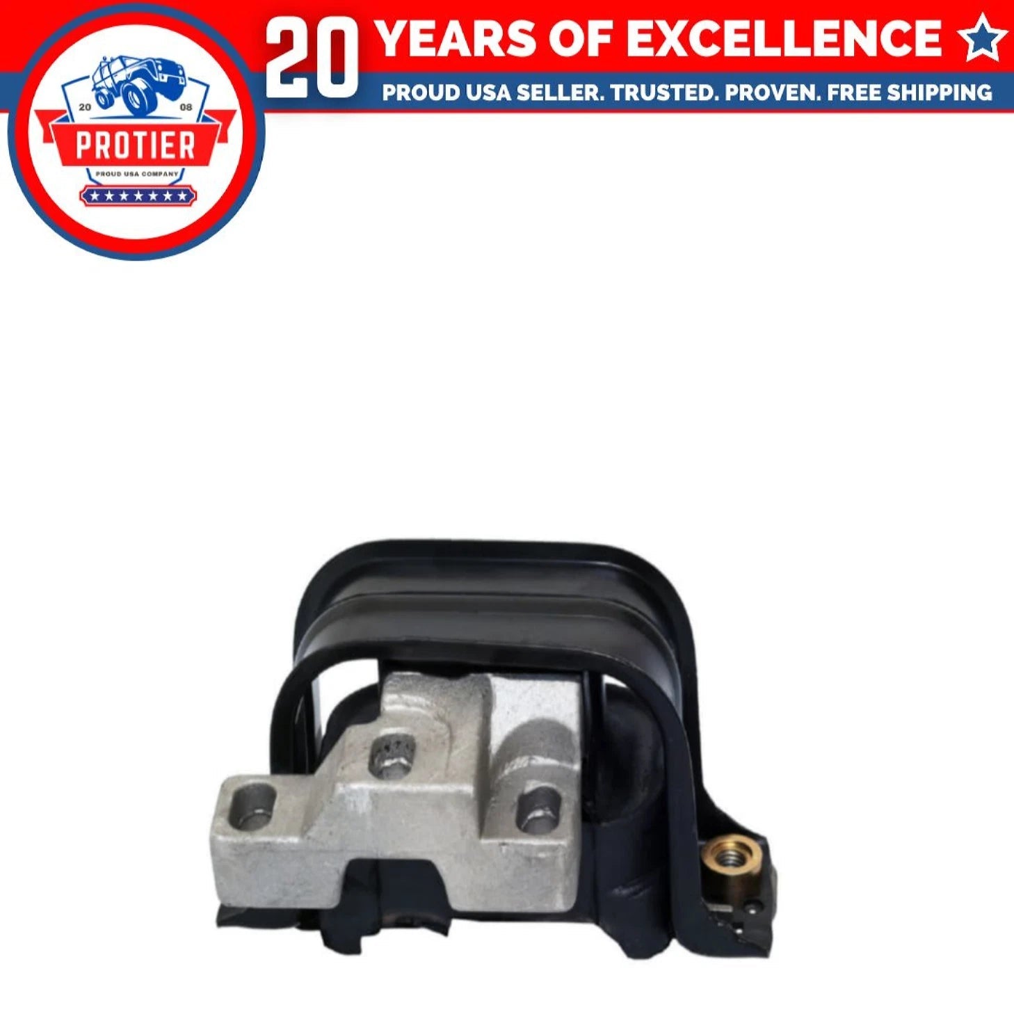 Fits 2001-2006 Chrysler Sebring Except Coupe 2.4L 2.7L Front Motor Mount 2pcs 6B93BC-57