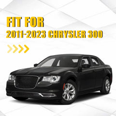 8x Fit 2011 12-2023 Chrysler 300 Side Window Chrome Delete Film Blackout Trim EA 6B93BC-57