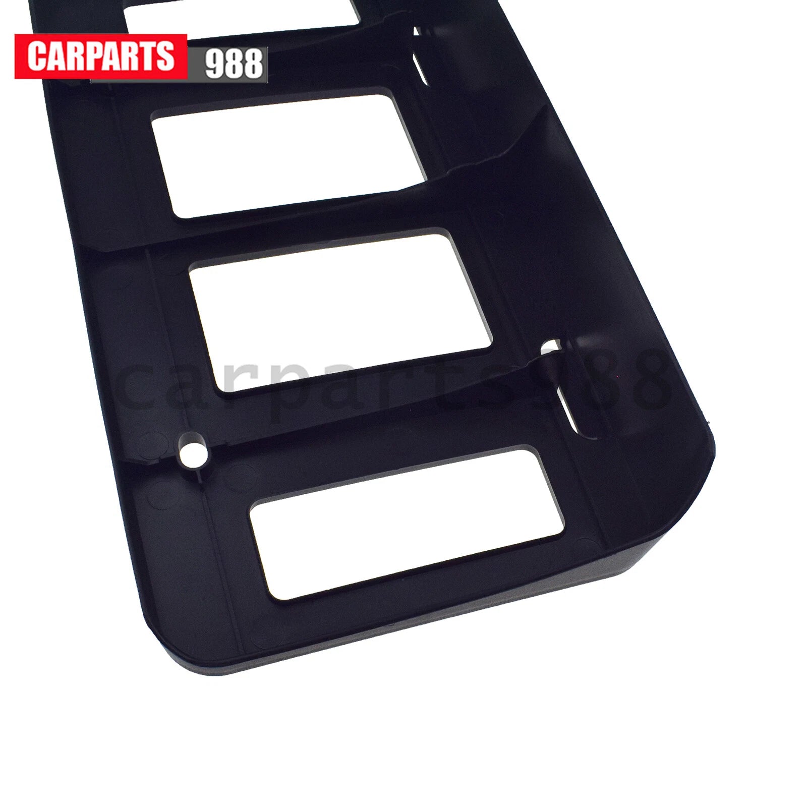 Front License Plate Bracket Black For 2014-21 Toyota Tundra 751010C011 TO1068124 6B93BC-57