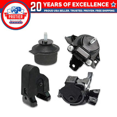 Fits 2006-2008 Hyundai Azera 3.3L 3.8L Engine Motor & Trans Mount Set 4pcs : 6B93BC-57
